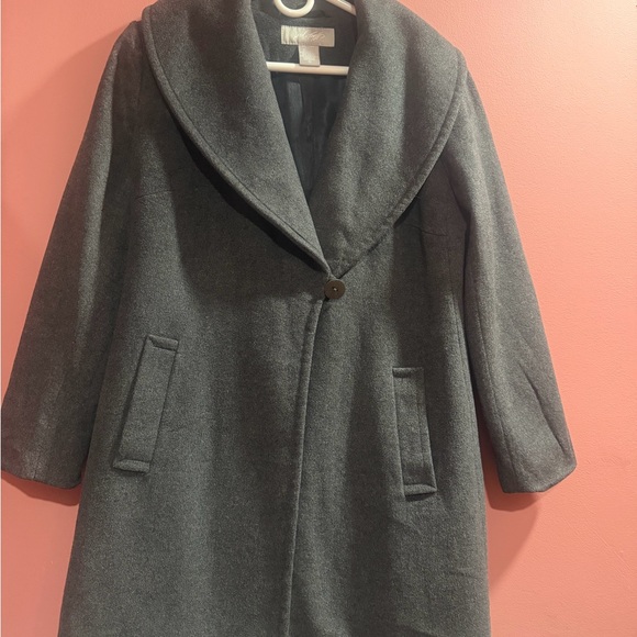 Lord & Taylor Jackets & Blazers - Lord & Taylor Dark Gray Trench Coat